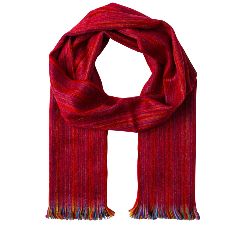 Alpaca Scarf (Multi-Color Variegated)