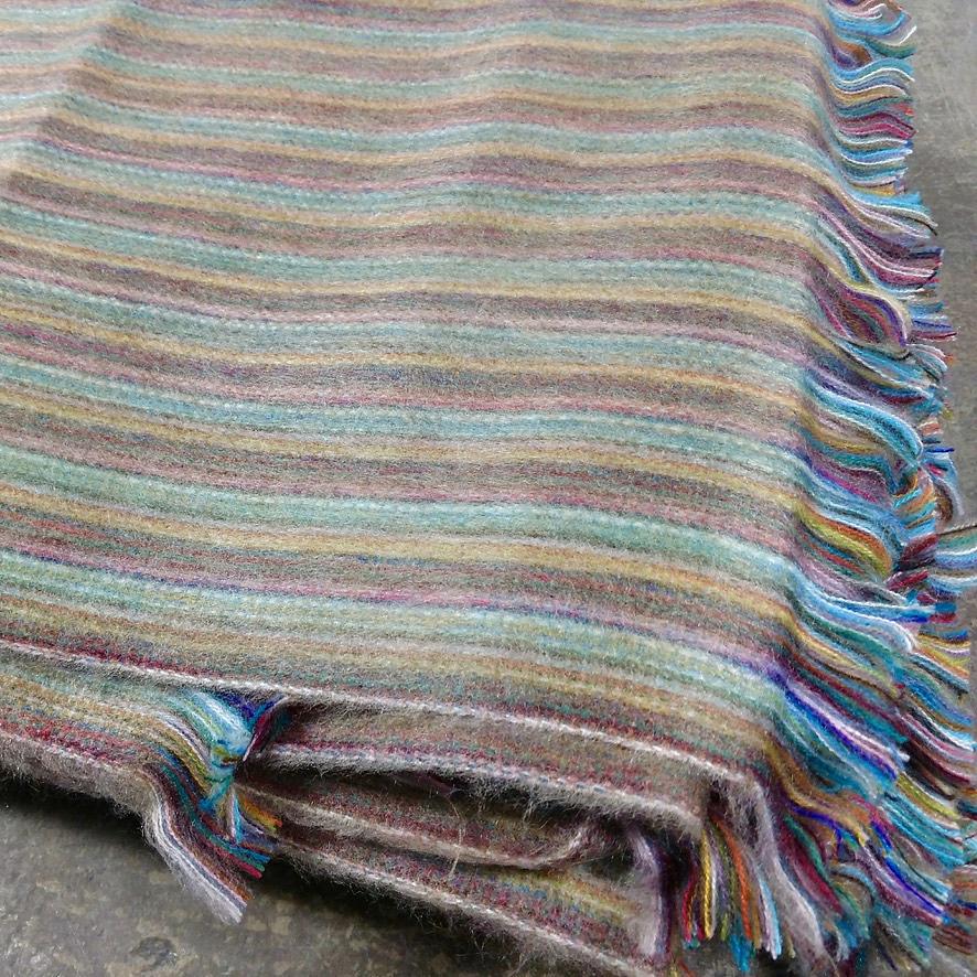 Alpaca Scarf (Rainbow Variegated)