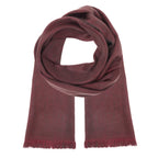 Alpaca Scarf (Wine & Smoke Double Weave)