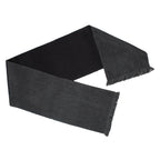 Alpaca Scarf (Black & Charcoal Double Weave)