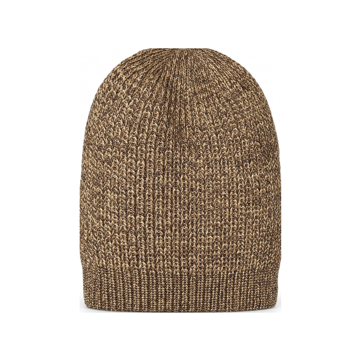 Reversible alpaca beanie, Brown Shades