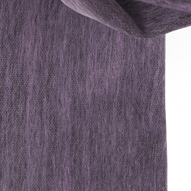Alpaca scarf, Amethyst Sheen, close up of the weave