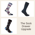 Alpaca Dress Socks Gift Set, Three Pairs, Sock Drawer Upgrade