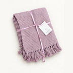 Alpaca lap blanket, Pink