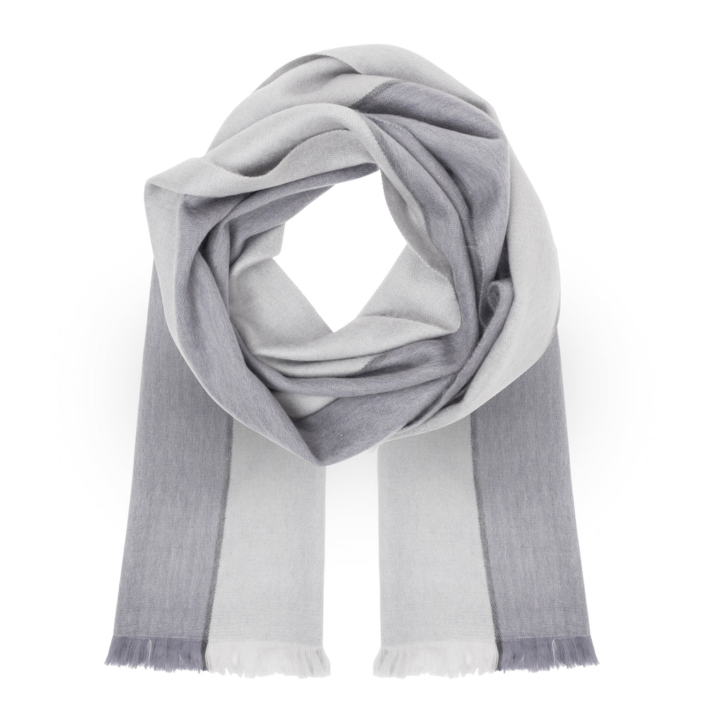 Alpaca Scarf (Silver Grey Split)