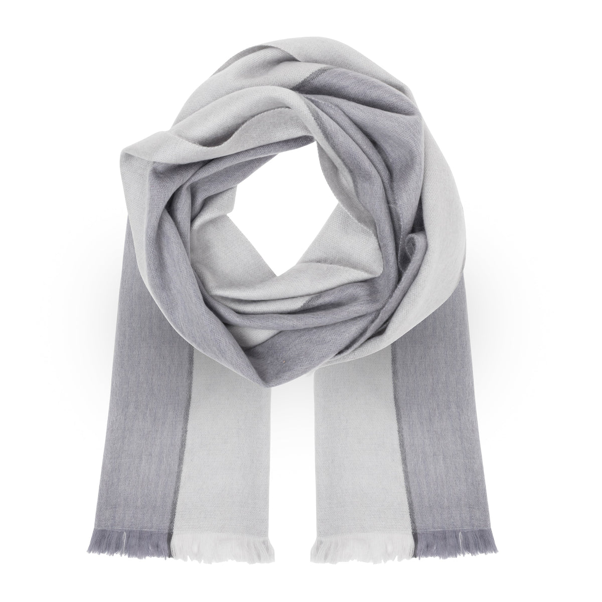 Alpaca Scarf (Silver Grey Split)