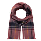 Alpaca Scarf (Dusky Pink Plaid)