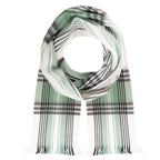 Alpaca Scarf (Cool Mint Plaid)