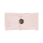 Baby Pink alpaca knit headband