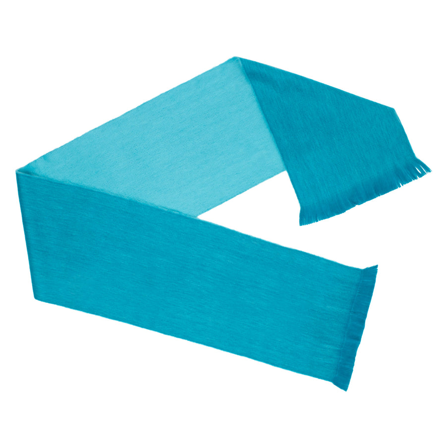 Alpaca Scarf (Aqua Double Weave)