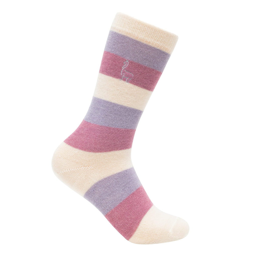 Pastel Trio alpaca dress socks